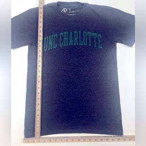 University of NC @ Charlotte (UNCC) gray short sleeved tshirt, size women’s S.